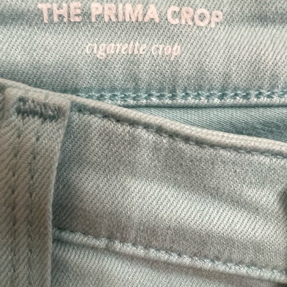 AG Adriano Goldschmied Women's Prima Mid-Rise Cigarette Leg Skinny Fit Crop Pant - Picture 15 of 17